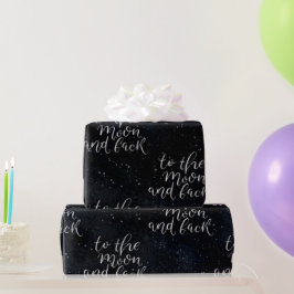 Zum Mondwackelpapier Geschenkpapier