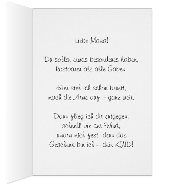 Zum Muttertag (Innen (Rechts))