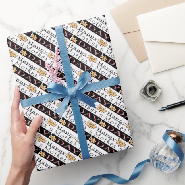 Zum Muttertag ein Kunstpapier Geschenkpapier (Schenken)
