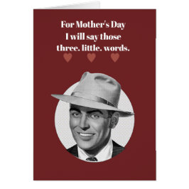 Zum Muttertag werde ich sagen..