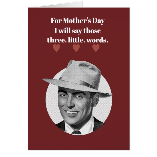 Zum Muttertag werde ich sagen.. (Vorne)