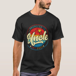Zum Onkel 2023 befördert Erster Vatertag neu T-Shirt