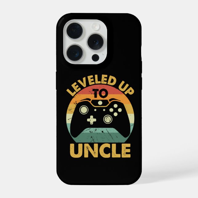Zum Onkel aufgestiegen iPhone Hülle (Rückseite)