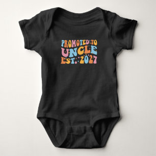 Zum Onkel Befördert Erw. 2027 Neuer Onkel Baby Strampler