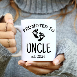 Zum Onkel/First Time Onkel Skript-Kaffee befördert Tasse