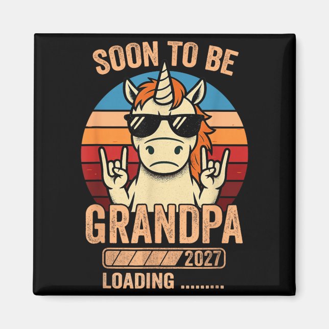 Zum Opa befördert 2027 Magnet (Vorne)