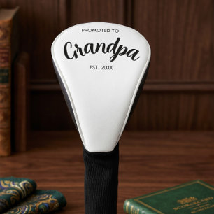 Zum Opa Befördert Bekanntgabe der Schwangerschaft  Golf Headcover