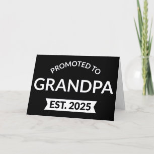 Zum Opa befördert ca. 2025 II Karte