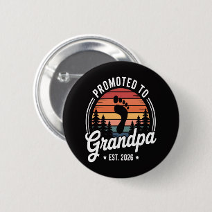 Zum Opa befördert ca. 2026 Button