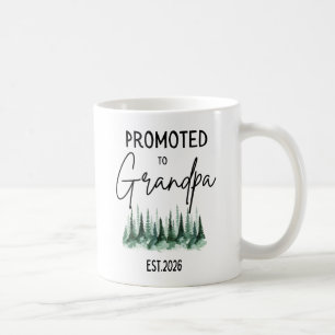 Zum Opa Befördert Est 2026 Baby Enthüllung Schwang Kaffeetasse