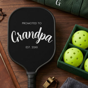 Zum Opa Befördert Gegründet Benutzerdefiniertes Ja Pickleball Schläger