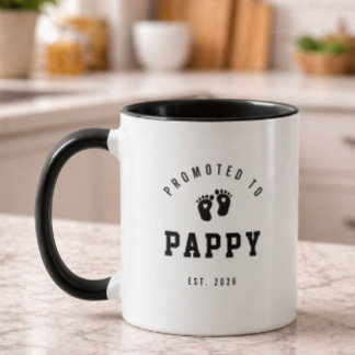 Zum Opa befördert - Geschenk für den neuen Opa Tasse