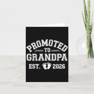 Zum Opa ernannt est 2026 von neue Mutter Vater Karte