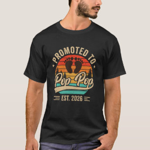 Zum Opa-Opa ernannt, gegr. 2026 Großeltern Baby An T-Shirt