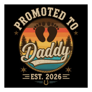 Zum Papa befördert Erw. 2026 Poster