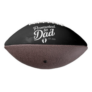 Zum Papa befördert EST 2025 Lustig Bald Papa Football