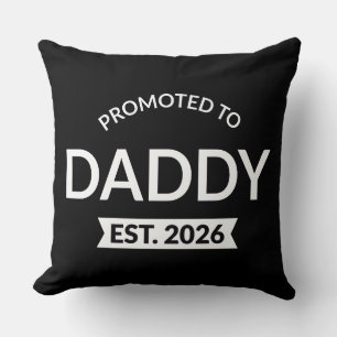 Zum Papa befördert Est. 2026 II Kissen