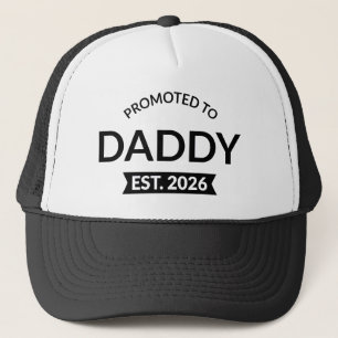Zum Papa befördert Est. 2026 II Truckerkappe
