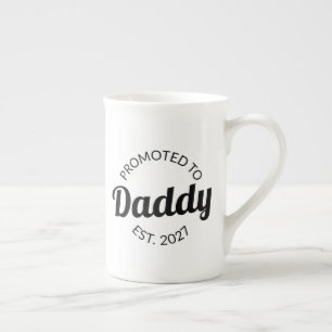 Zum Papa Befördert Est 2027 Neuer Papa Baby Shower Prozellantasse