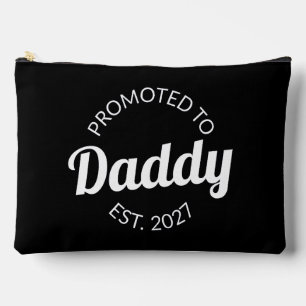 Zum Papa Befördert Est 2027 Neuer Papa Baby Shower Zubehörtasche