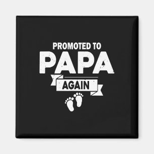 Zum Papa befördert Schwangerschaftsankündigung Vat Magnet