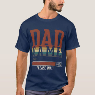 Zum Papa befördert Video Gaming Papa-Geschenk Jung T-Shirt