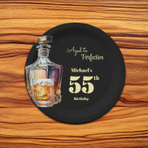 Zum perfekten Alter gereifter Whiskey zum 55. Gebu