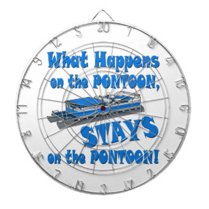 Zum Pontoon Dartscheibe