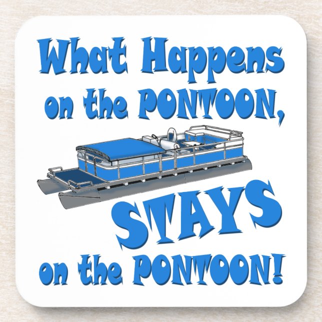 Zum Pontoon Untersetzer (Vorderseite)