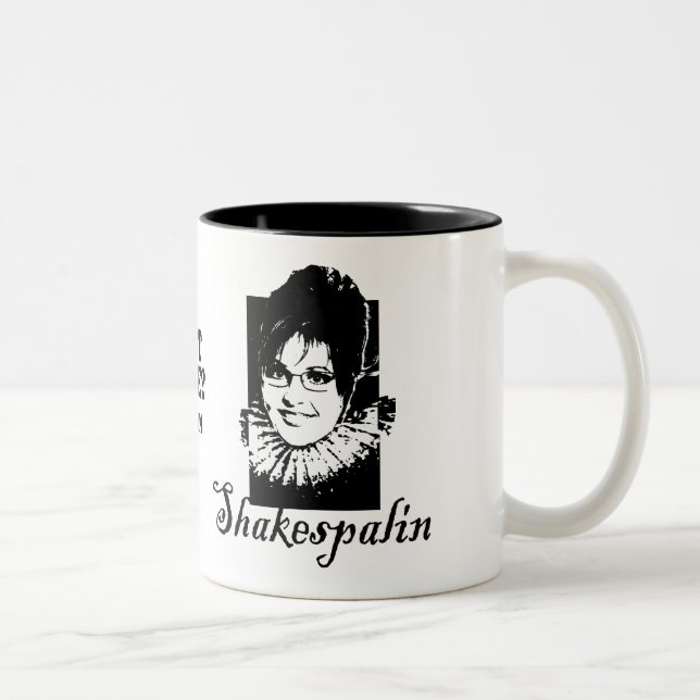 Zum Re oder nicht zu Re-Fudiate Zweifarbige Tasse (Rechts)