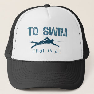 Zum Schwimmen Truckerkappe