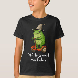 Zum Shirt Whimsical Frosch Zauberer Meme Aus