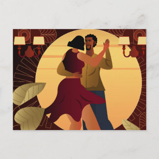 Zum Tanzen geboren Postkarte