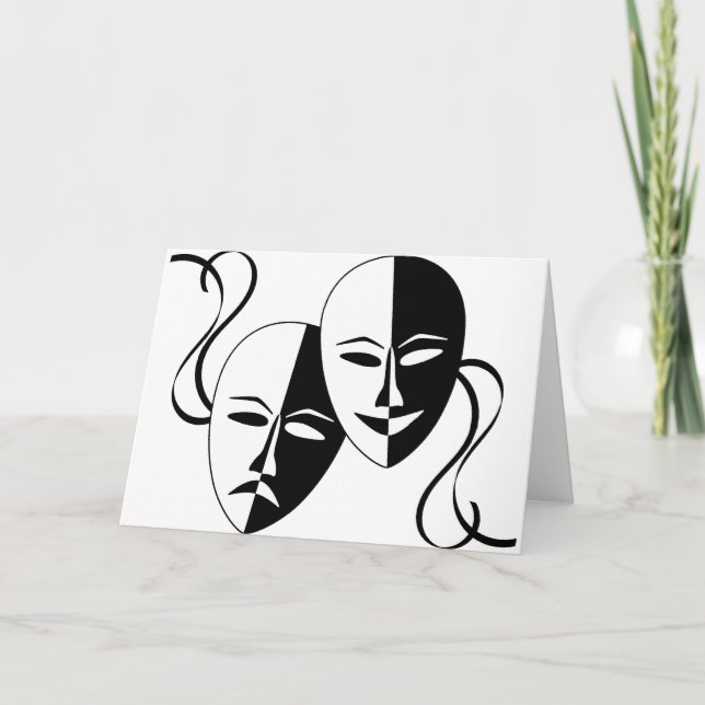 Zum Theater! Karte (Vorderseite)