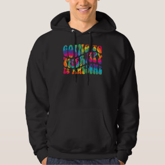 Zum Therapeuten gehen ist großartig Psychische Ges Hoodie