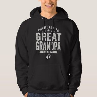 Zum Urgroßvater befördert est 2020 Vatertag Gi Hoodie