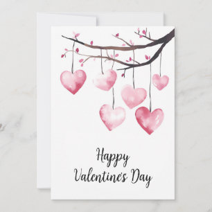 Zum Valentinstag ein schöner Valentinstag Feiertagskarte
