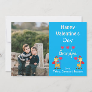 Zum Valentinstag Grandpa Foto Safari Einladung