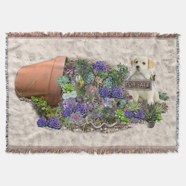 Zum Verkauf angebotene Succula Decke (Vorderseite)