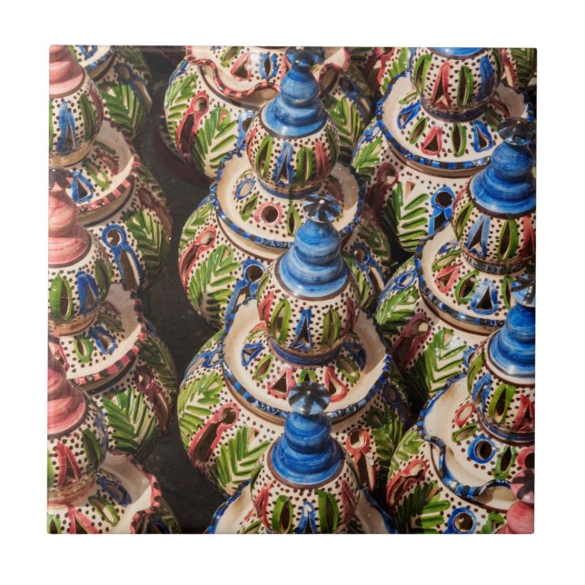 zum Verkauf auf dem Markt bestimmte Keramik Fliese (Vorderseite)