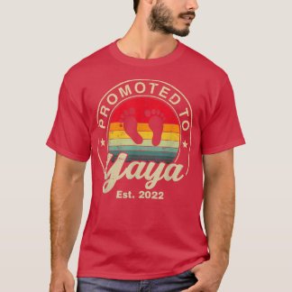 Zum Yaya Est 2022 Vintage Frauen zum ersten Mal be T-Shirt