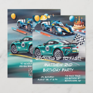 Zum-zu-schnell-aufwachsen-Jungen-Geburtstagsfeier- RSVP Karte