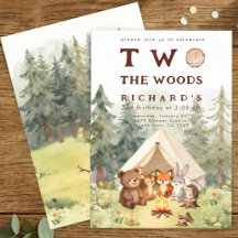 Zum Zweiten Geburtstag: Two the Woods Happy Camper