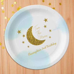 Zum zweiten Geburtstag von Two The Moon Pappteller