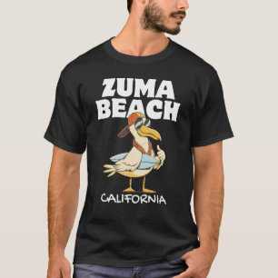 ZUMA BEACH CALIFORNIA Surf Vintag Sunset Surfen T-Shirt