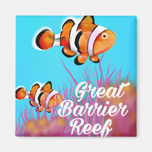 Zuma Beach LA Rail Strandposter Magnet