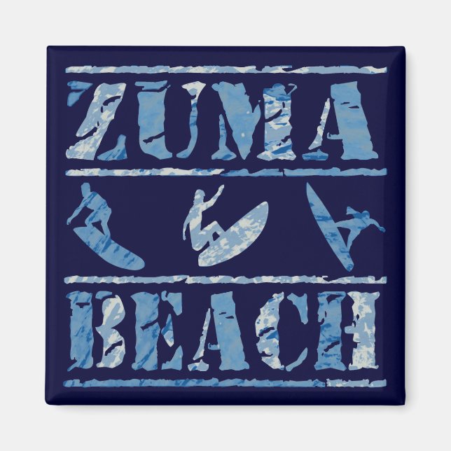 Zuma Beach Magnet (Vorne)