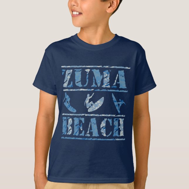Zuma-Strand T-Shirt (Vorderseite)