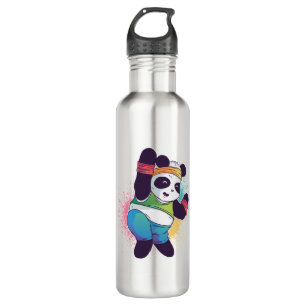 Zumba Panda Edelstahlflasche