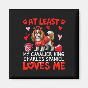 Zumindest liebt mich der Cavalier King Charles Spa Magnet